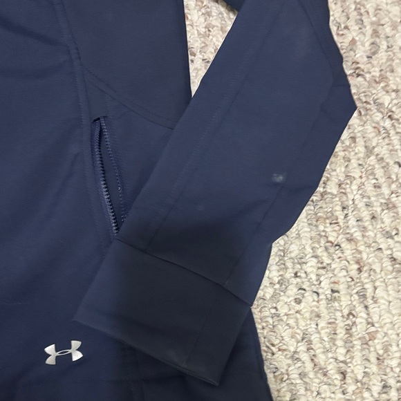 Under Armour Women's Dark Blue Ski Jacket - Picture 3 of 4